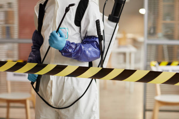 Professional Biohazard Cleanup technician working in Snellville, GA